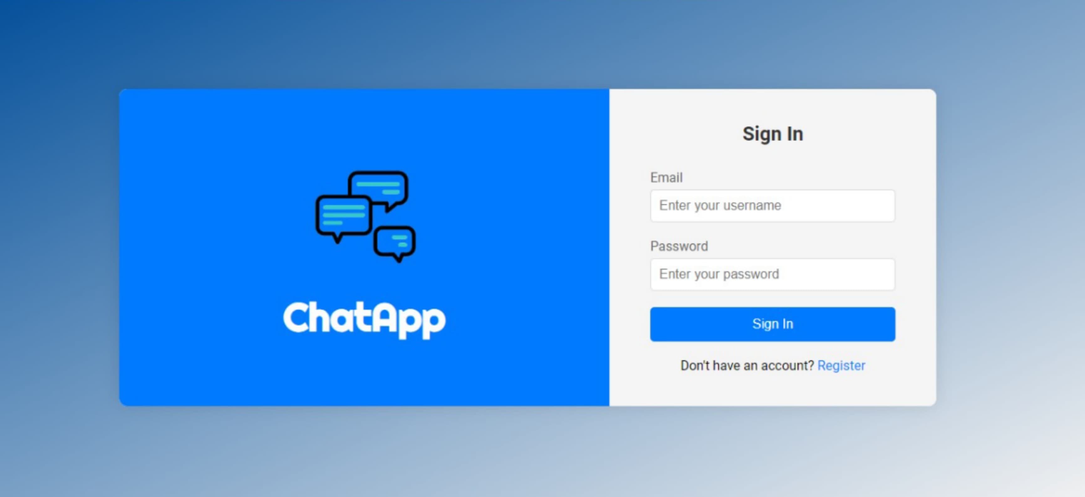 Real Time Chatting Application