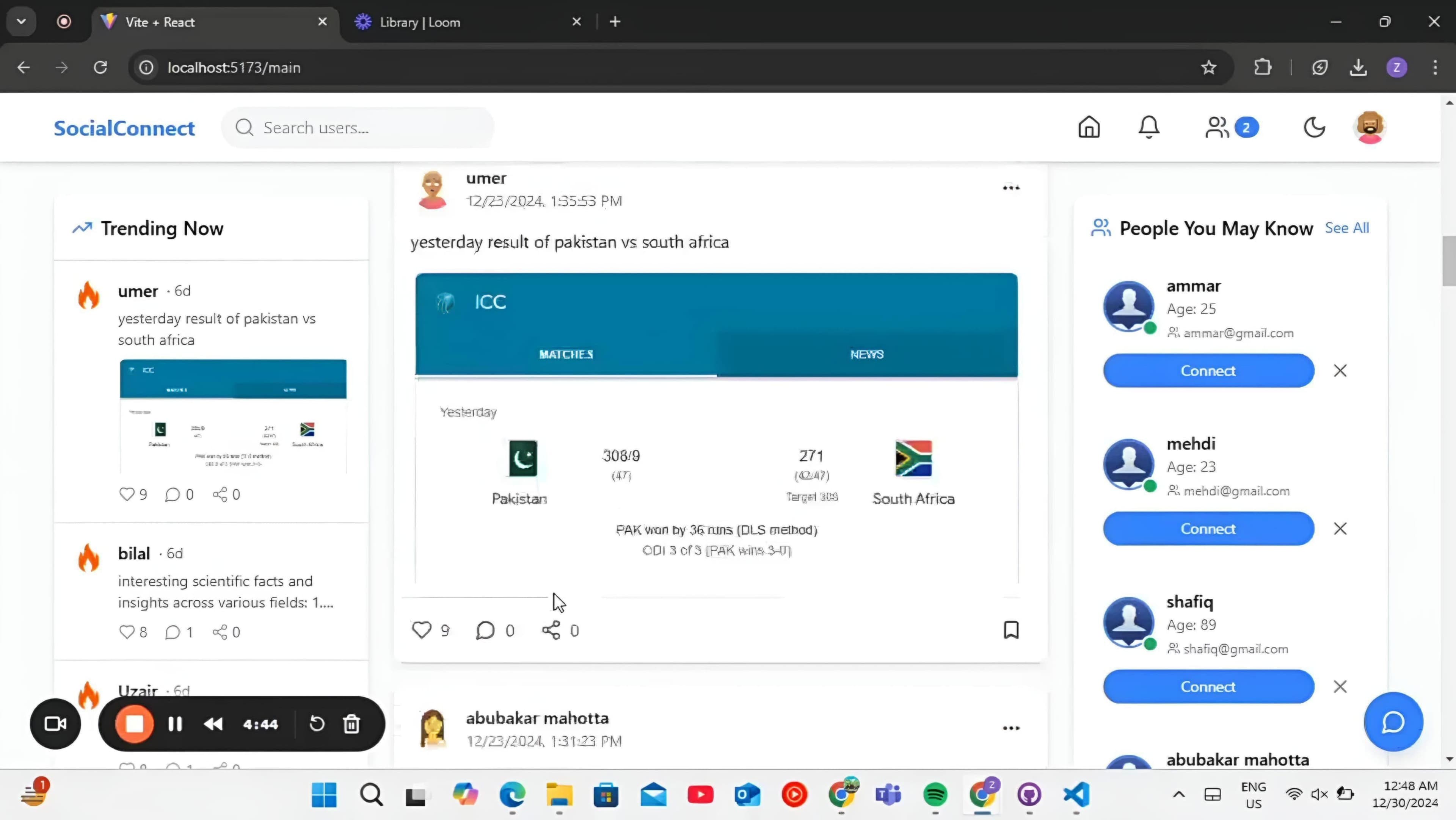 Social Connect