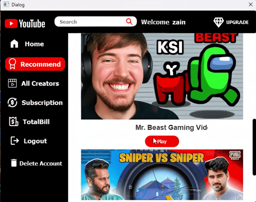 YouTube Clone