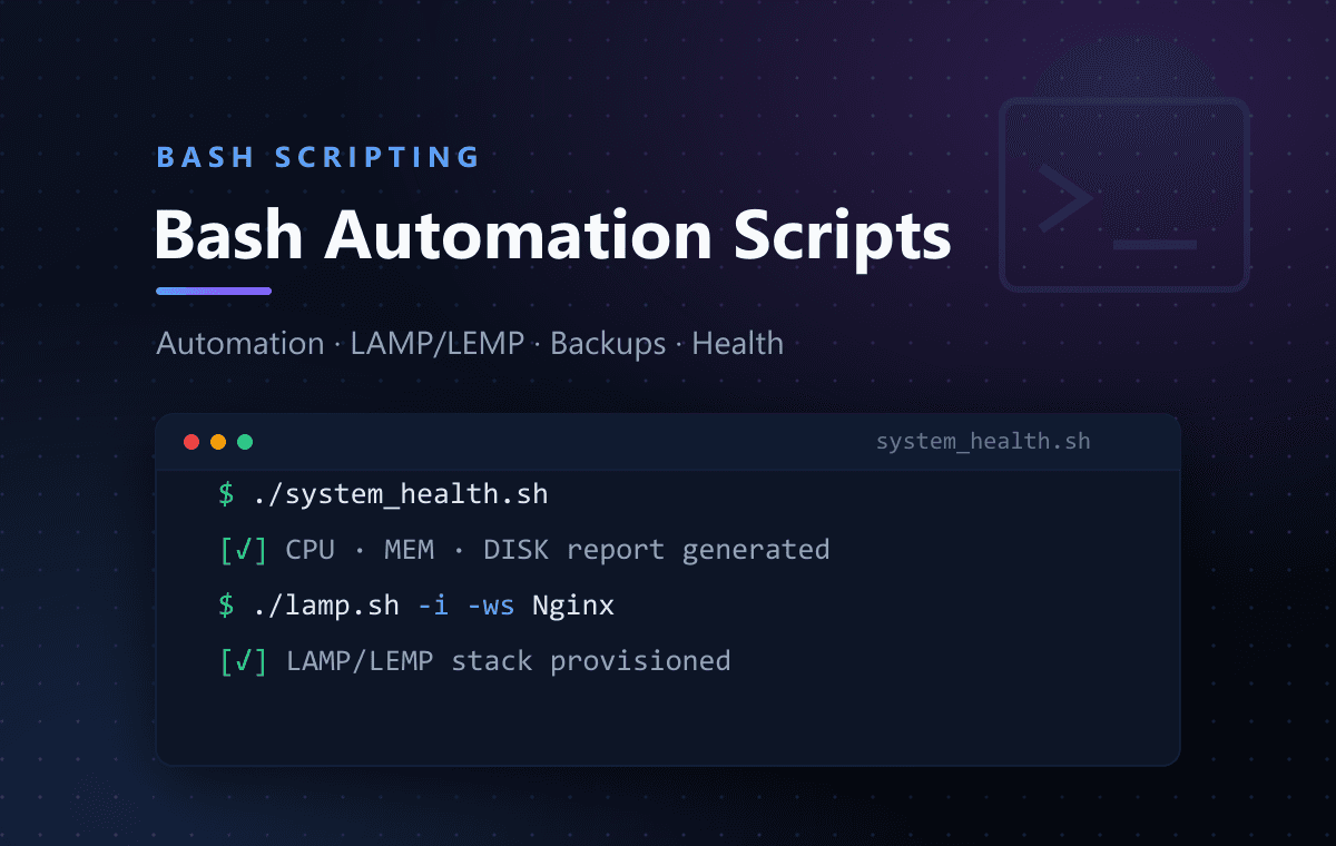 Bash Automation Scripts